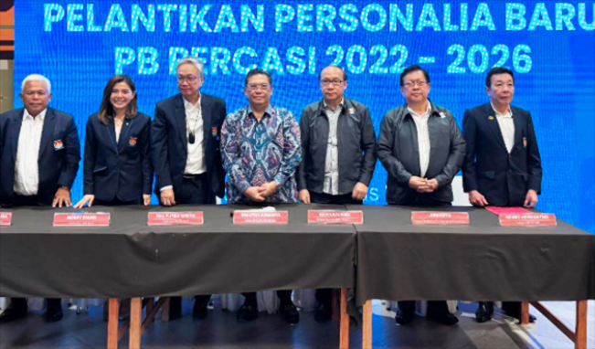 Merry Riana dilantik sebagai Duta Catur Indonesia oleh Ketum PB Percasi GM Utut Adianto